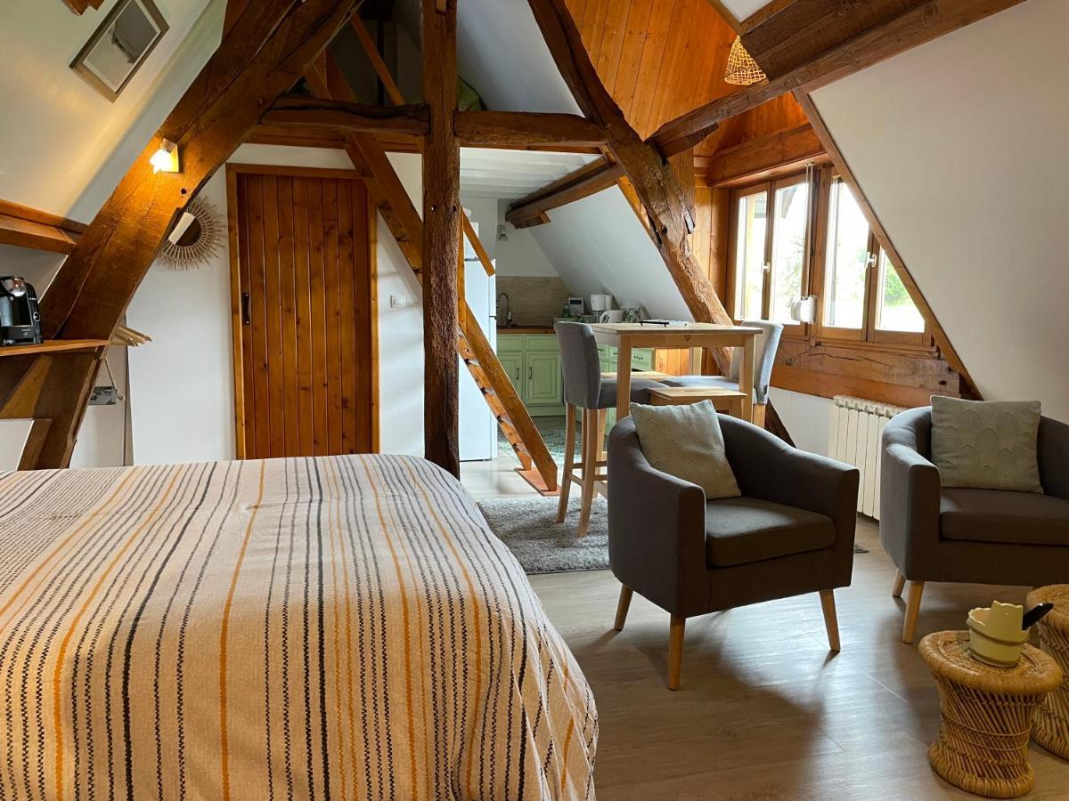 L'Atypique Au Pays De Honfleur Villa Genneville Bagian luar foto